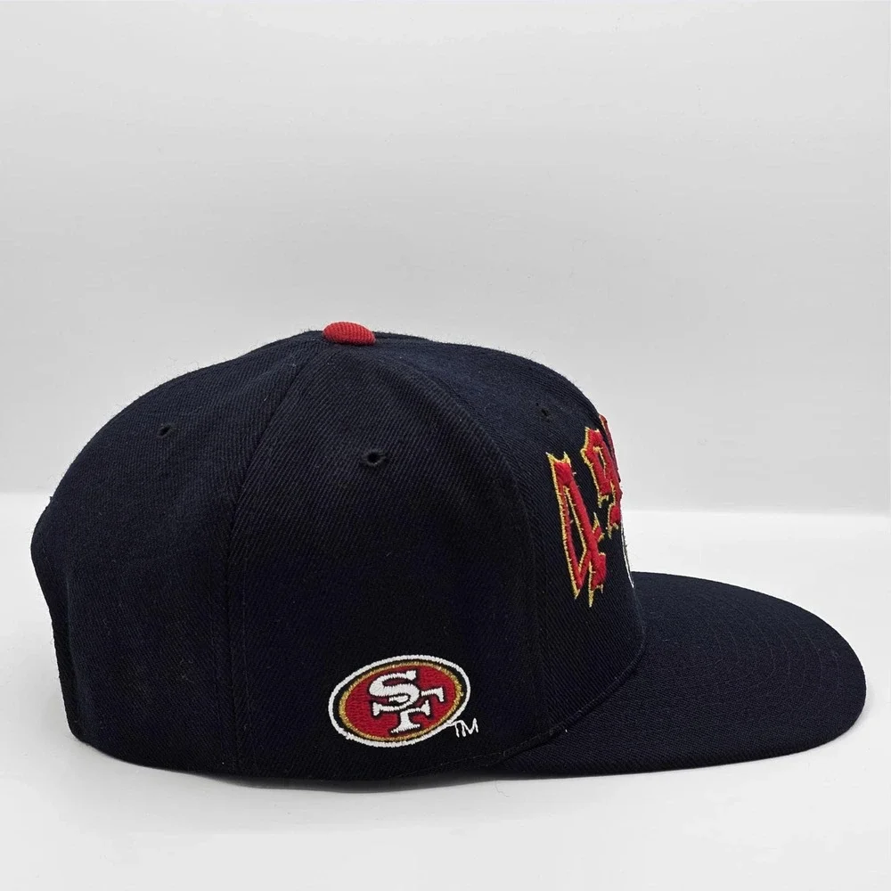 San Francisco 49ers Vintage 90s Old English Drew Pearson Snapback Hat